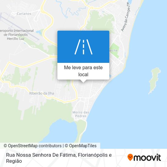 Rua Nossa Senhora De Fátima mapa