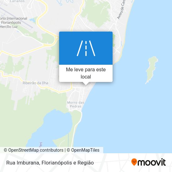 Rua Imburana mapa