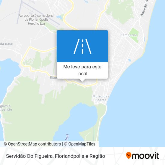 Servidão Do Figueira mapa