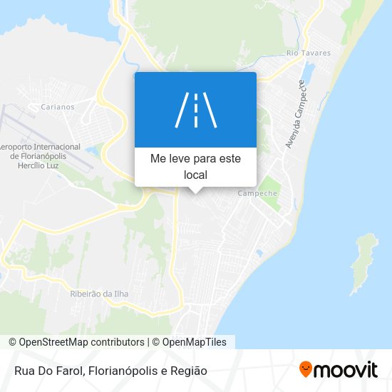 Rua Do Farol mapa