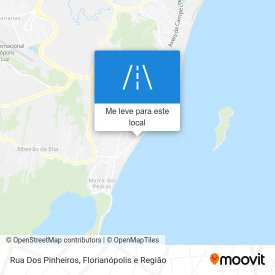 Rua Dos Pinheiros mapa