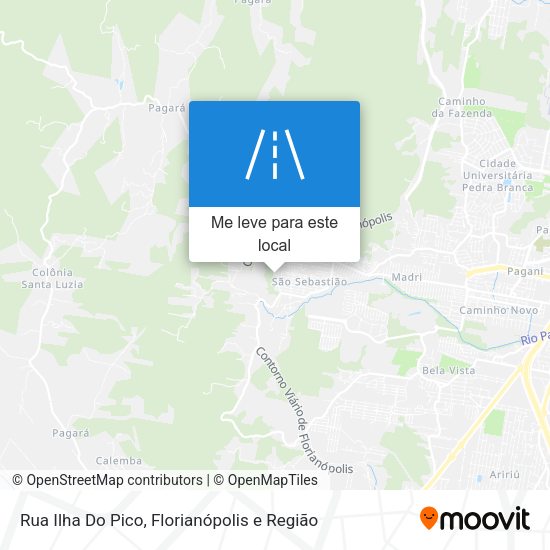 Rua Ilha Do Pico mapa