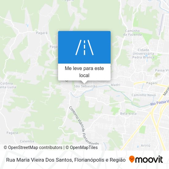 Rua Maria Vieira Dos Santos mapa