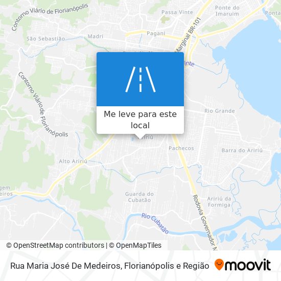 Rua Maria José De Medeiros mapa