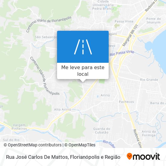 Rua José Carlos De Mattos mapa