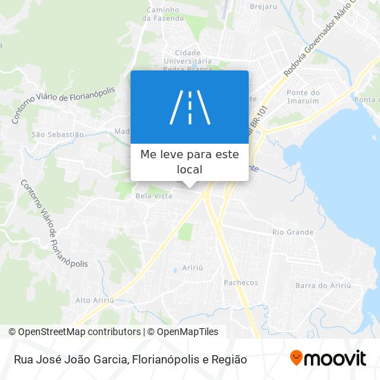 Rua José João Garcia mapa