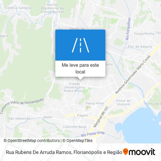 Rua Rubens De Arruda Ramos mapa