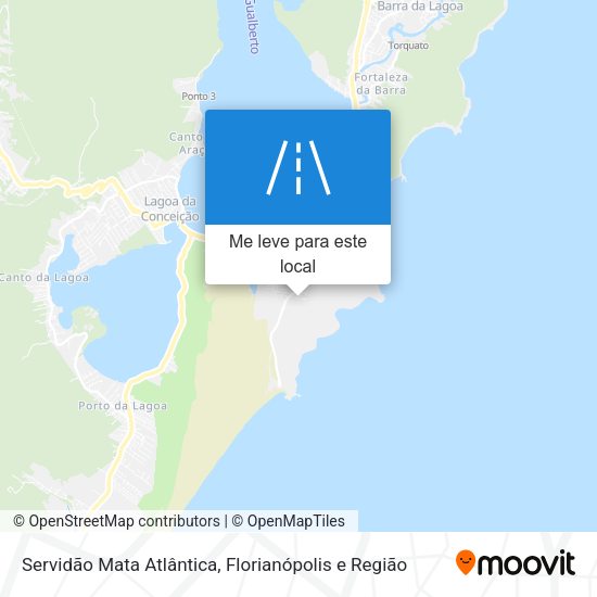 Servidão Mata Atlântica mapa