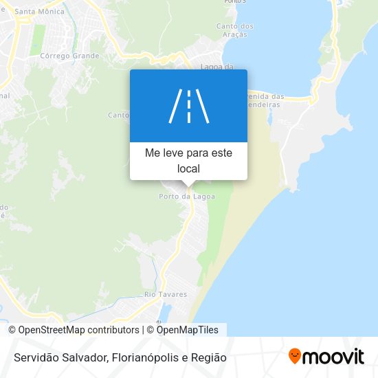 Servidão Salvador mapa