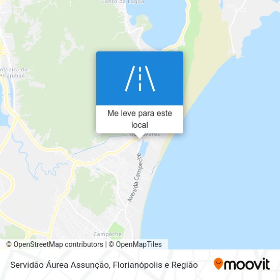 Servidão Áurea Assunção mapa