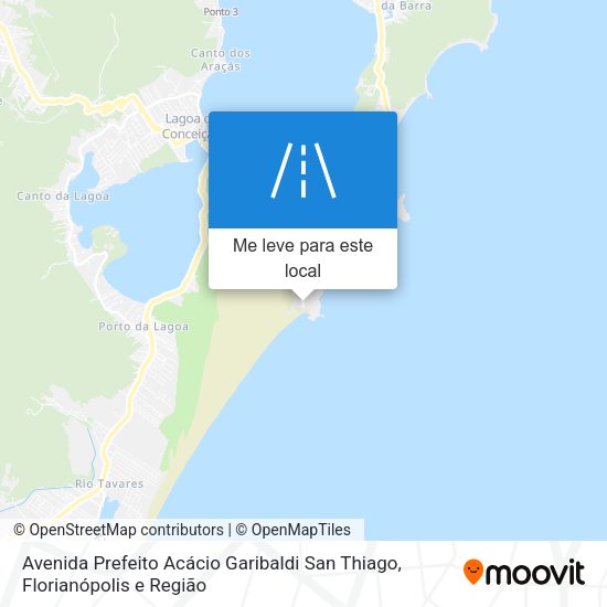 Avenida Prefeito Acácio Garibaldi San Thiago mapa
