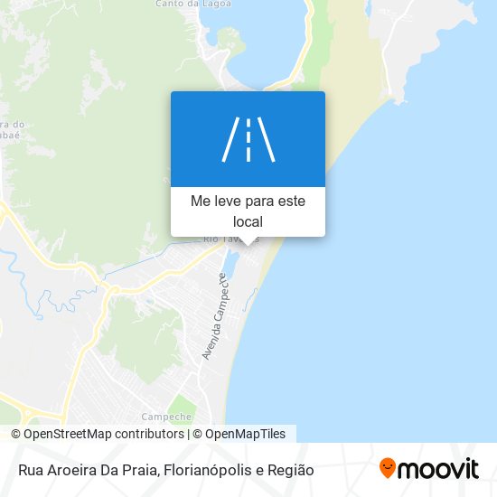 Rua Aroeira Da Praia mapa