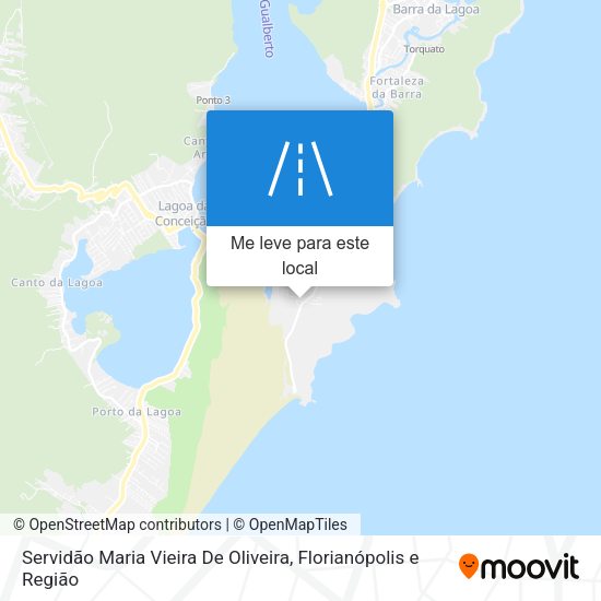 Servidão Maria Vieira De Oliveira mapa