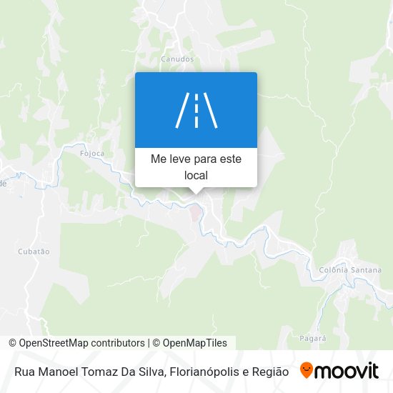 Rua Manoel Tomaz Da Silva mapa