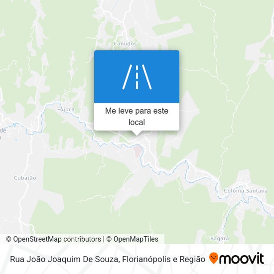 Rua João Joaquim De Souza mapa