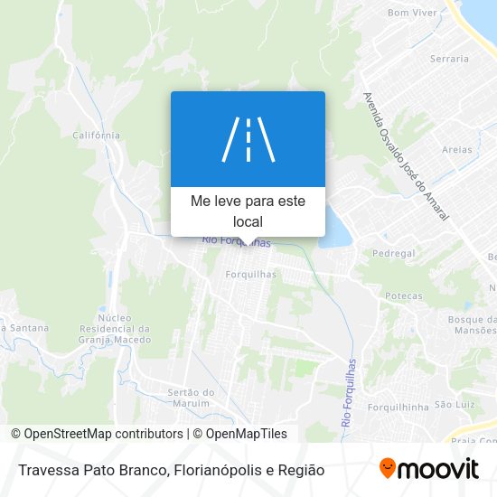 Travessa Pato Branco mapa