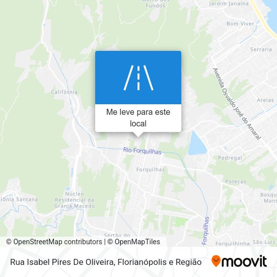 Rua Isabel Pires De Oliveira mapa