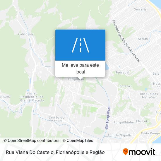 Rua Viana Do Castelo mapa