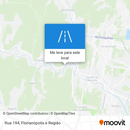 Rua 194 mapa