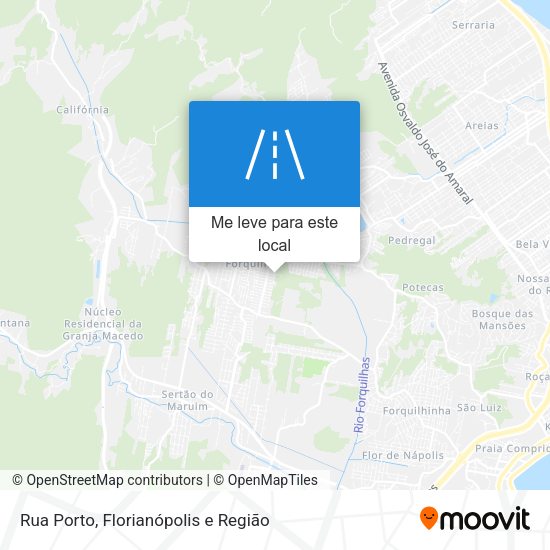 Rua Porto mapa