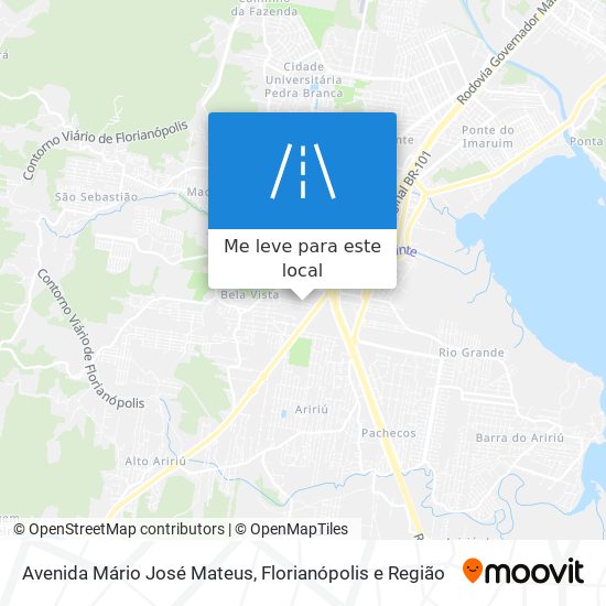 Avenida Mário José Mateus mapa