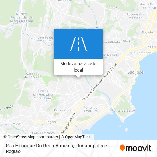 Rua Henrique Do Rego Almeida mapa
