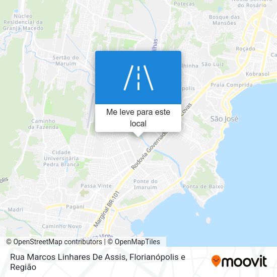 Rua Marcos Linhares De Assis mapa
