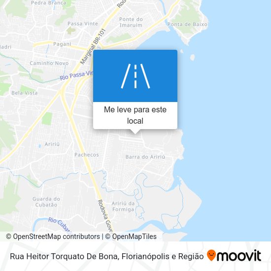 Rua Heitor Torquato De Bona mapa