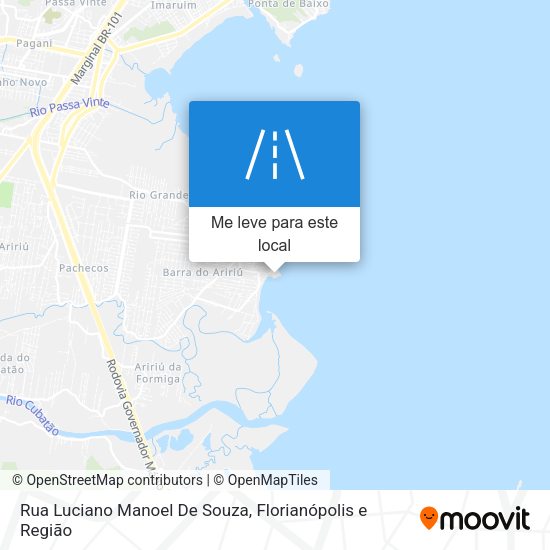 Rua Luciano Manoel De Souza mapa