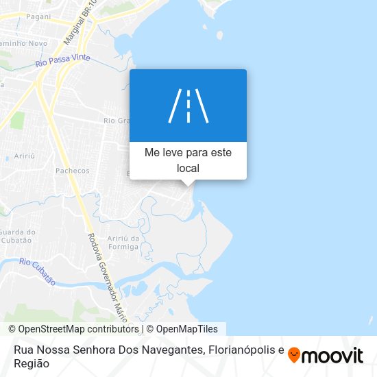 Rua Nossa Senhora Dos Navegantes mapa