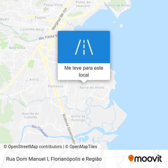Rua Dom Manuel I mapa