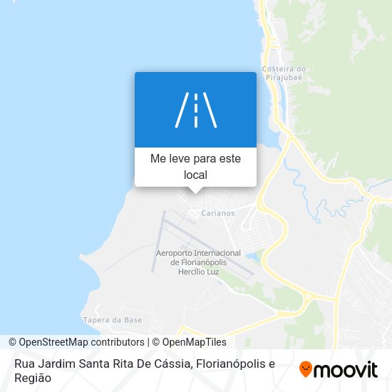 Rua Jardim Santa Rita De Cássia mapa