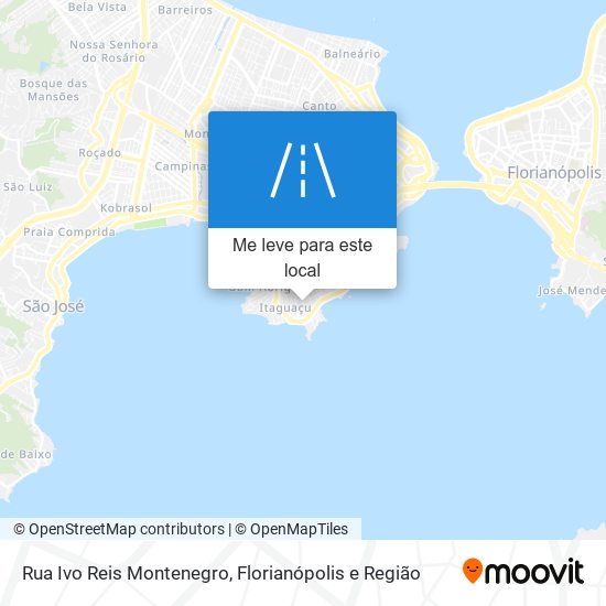 Rua Ivo Reis Montenegro mapa