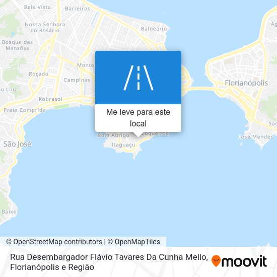 Rua Desembargador Flávio Tavares Da Cunha Mello mapa