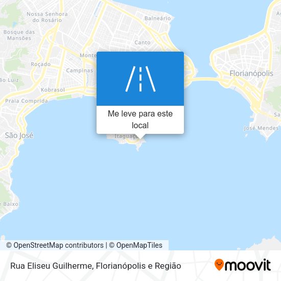 Rua Eliseu Guilherme mapa