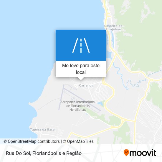 Rua Do Sol mapa