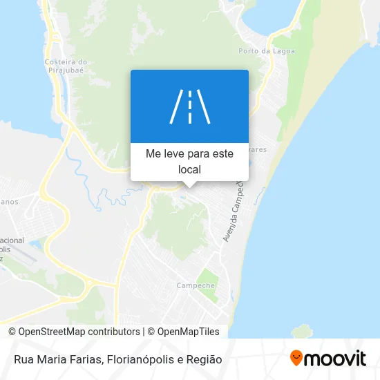 Rua Maria Farias mapa