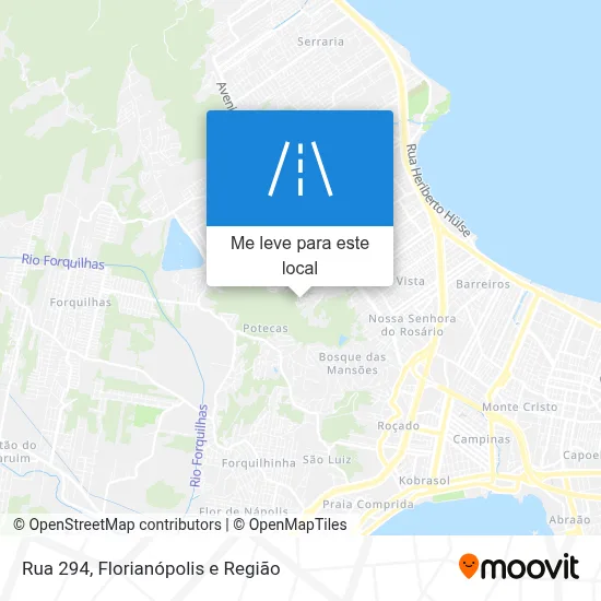 Rua 294 mapa
