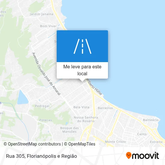 Rua 305 mapa
