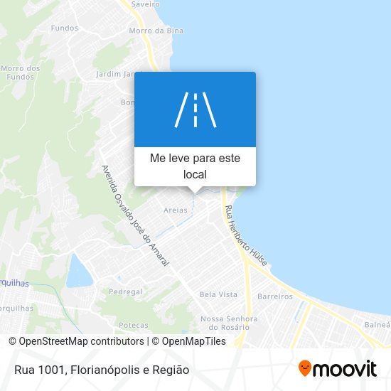 Rua 1001 mapa