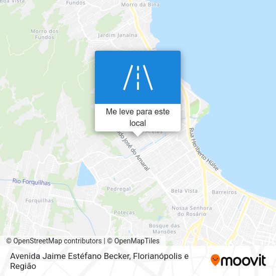 Avenida Jaime Estéfano Becker mapa