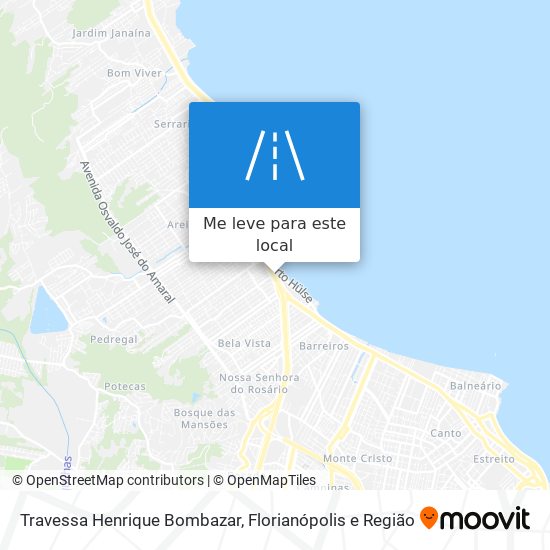 Travessa Henrique Bombazar mapa