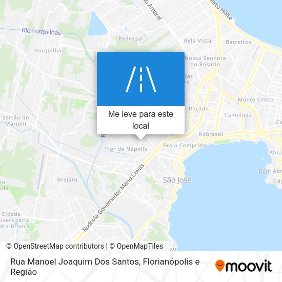Rua Manoel Joaquim Dos Santos mapa