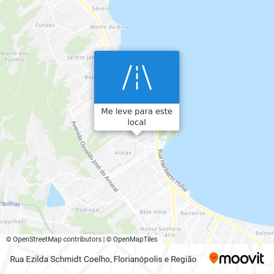 Rua Ezilda Schmidt Coelho mapa