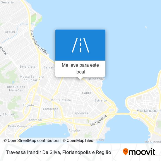 Travessa Irandir Da Silva mapa