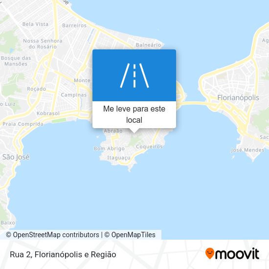 Rua 2 mapa