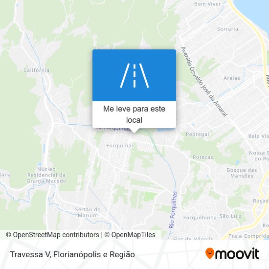 Travessa V mapa