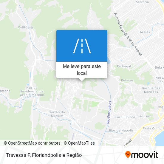 Travessa F mapa