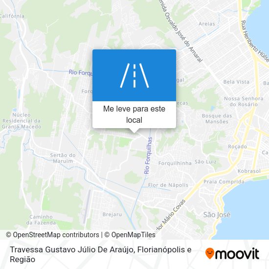 Travessa Gustavo Júlio De Araújo mapa