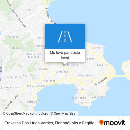 Travessa Dos Lírios Verdes mapa